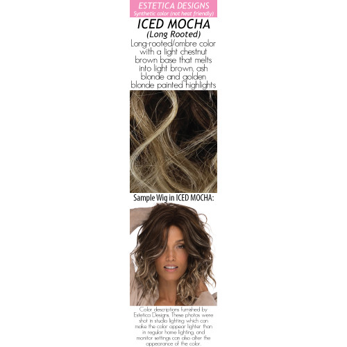  
Color choices: ICED MOCHA (Long Rooted)  New Color!
